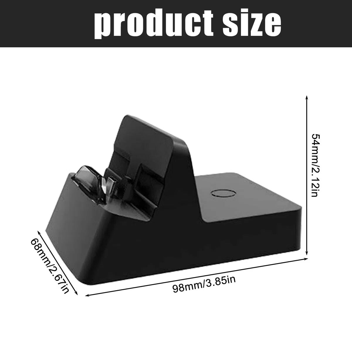 Nizirioo Docking Station per Nintendo Switch/OLED: Base di Ricarica Portatile TV Mini Con 4K HDMI e Porta USB 3.0