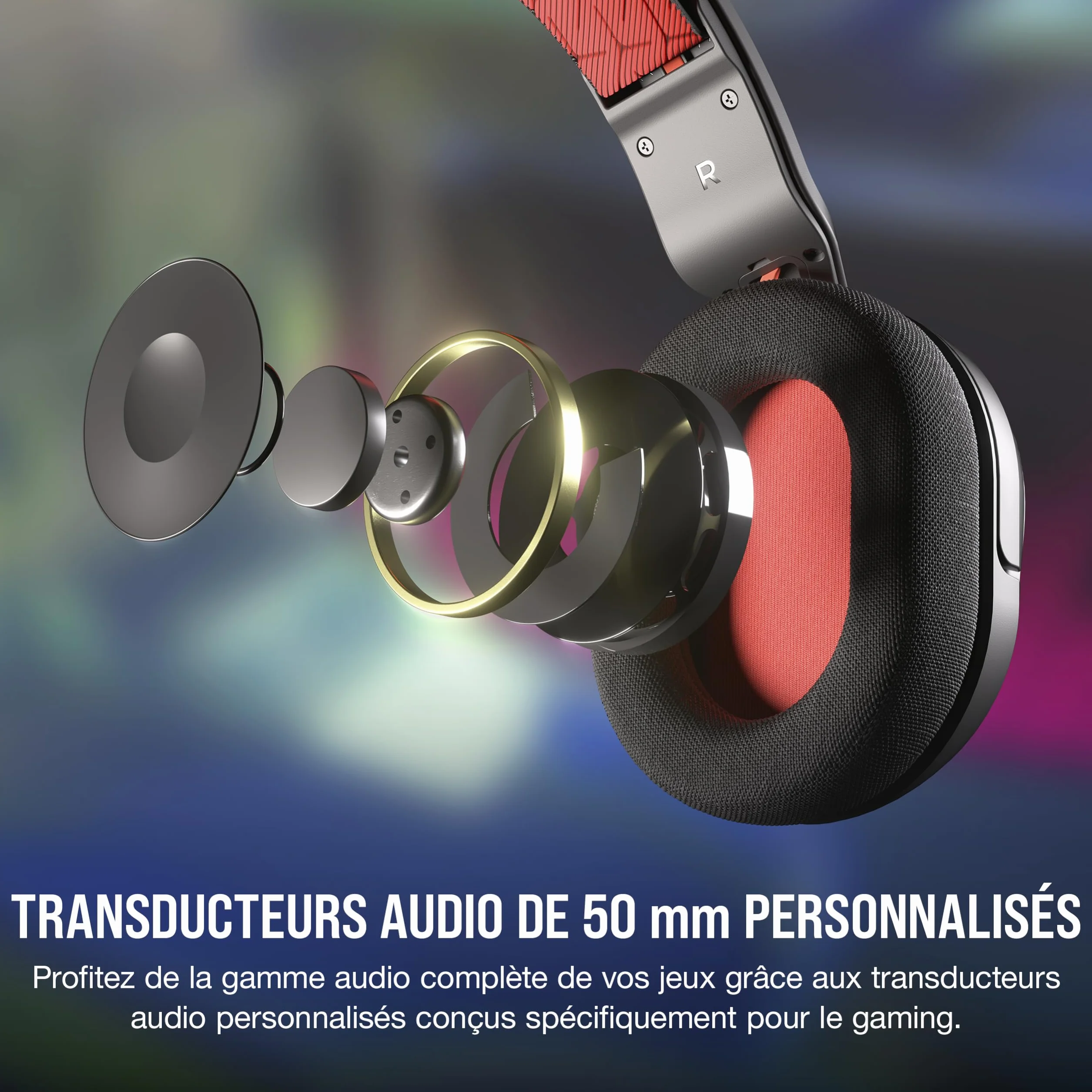 Corsair HS35 v2 Cuffie Gaming Multipiattaforma con Microfono Omnidirezionale Flessibile, Cavo 3,5 mm per PC, PS5, Xbox, Carbonio