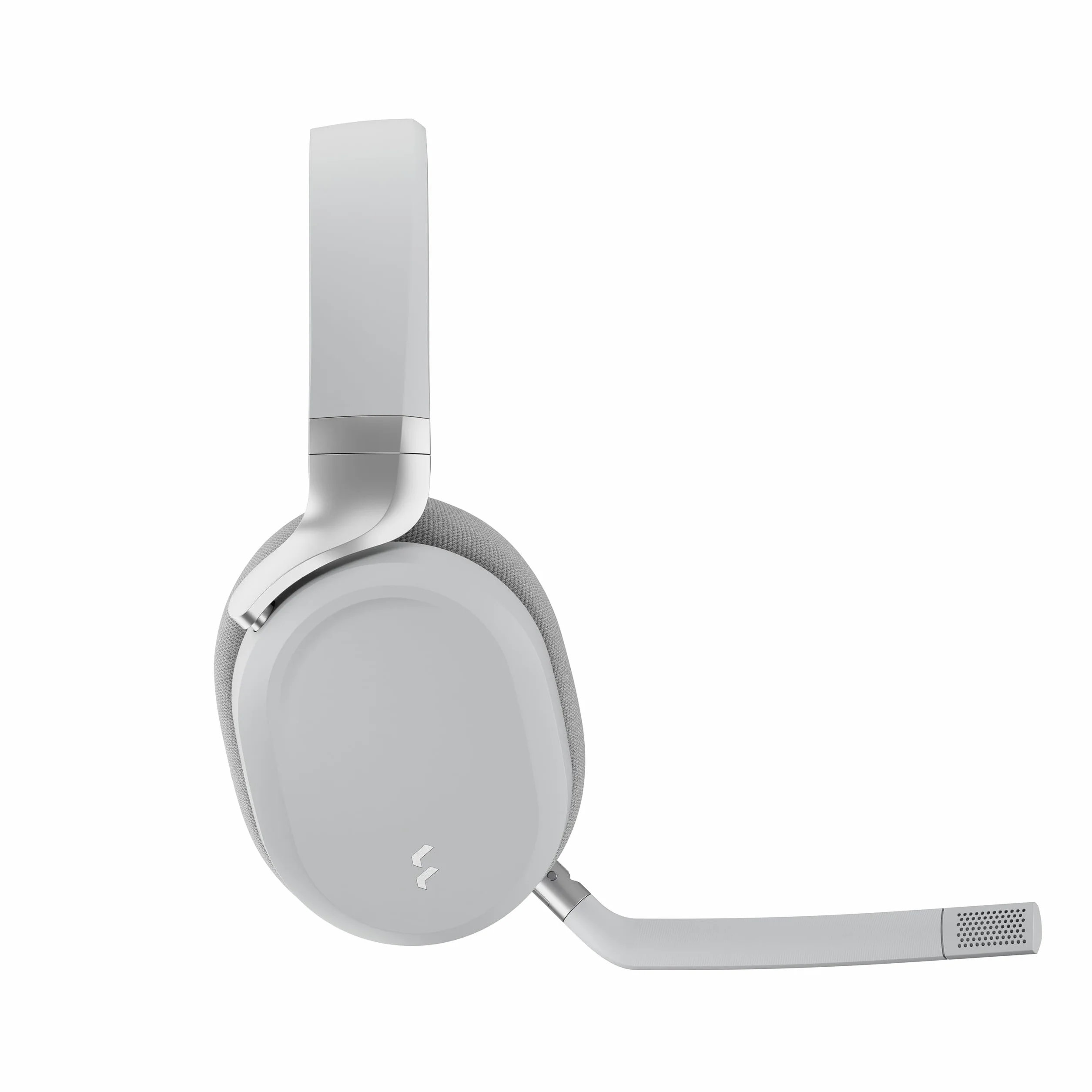 Fractal Design Scape Light - Cuffie da Gaming Wireless con Microfono Staccabile, Cancellazione Rumore, Luce Ambientale Configurabile, Batteria 40 Ore Grigio