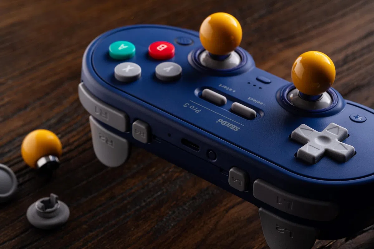 8BitDo Pro 3 Bluetooth Controller for Switch/Switch 2 – TMR Joysticks, Hall Effect Triggers, Purple - Windows, Apple, SteamOS, Android