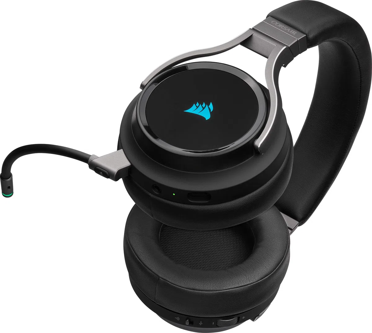 Corsair Virtuoso RGB Wireless Alta Fedeltà Cuffia Gaming Nero