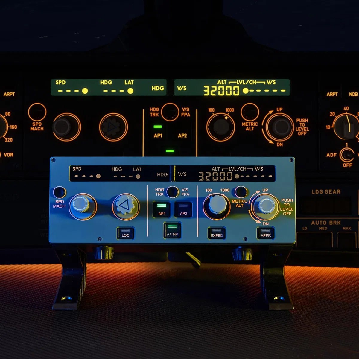 A320FCU CUBE Simulatore di Volo Pannello di Controllo Pilota Gioco Simulatore Plug-and-Play Sensazione di Aereo Reale