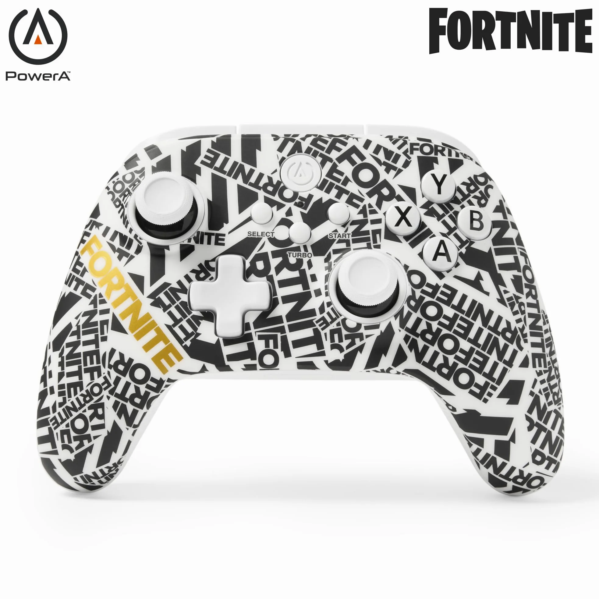 PowerA OPS v1 Wireless Controller for Cloud Gaming - Fortnite Edition, gamepad, wired video game controller, gaming controller, works with Windows 10/11