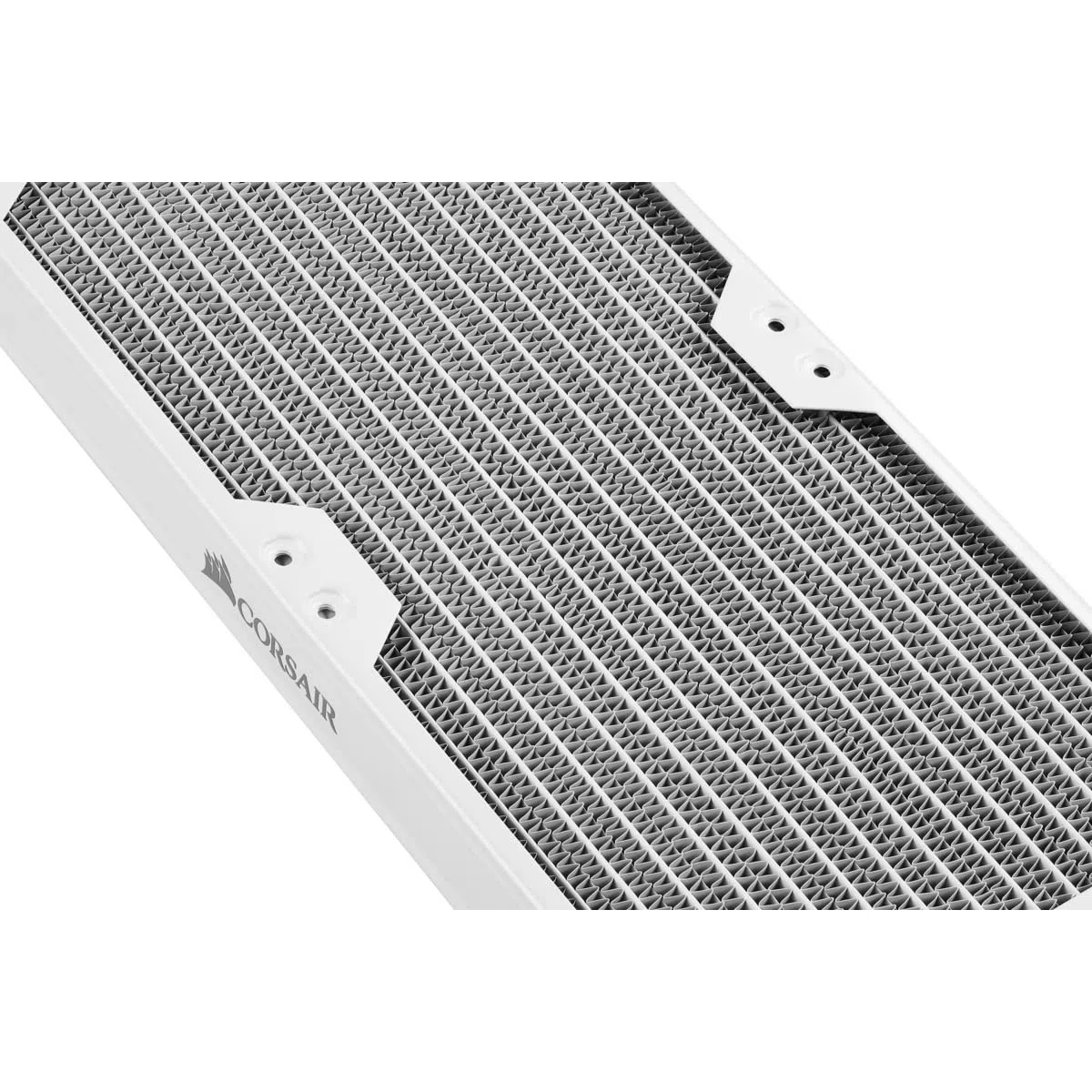 Corsair Hydro X Series XR5 da 280 mm Radiatore Per il Raffreddamento ad Acqua - Doppio Attacco Per Ventola da 140 mm, Spessore Del Radiatore di 30 mm, Facile Installazione - Bianco