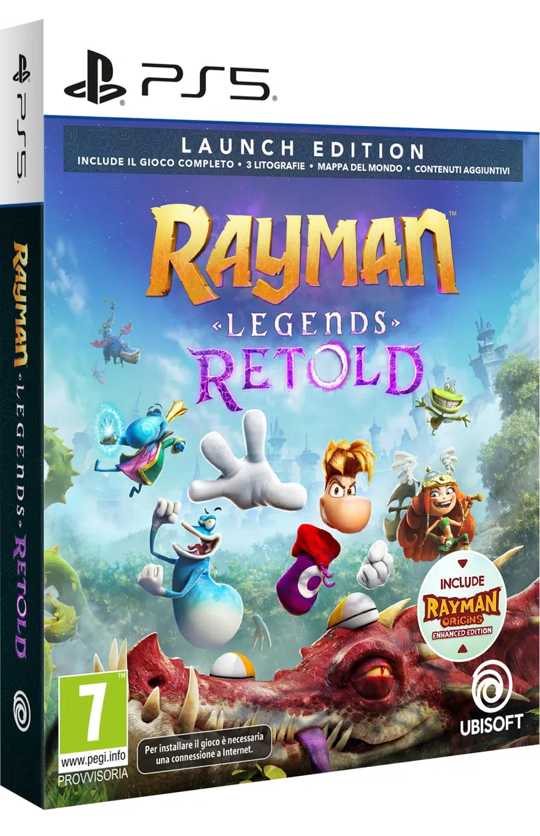 Rayman Legends Retold Launch Edition PlayStation 5
