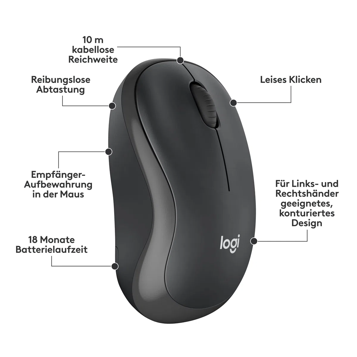 Logitech MK295 silenzioso wireless COMBO - DEU QWERTZ