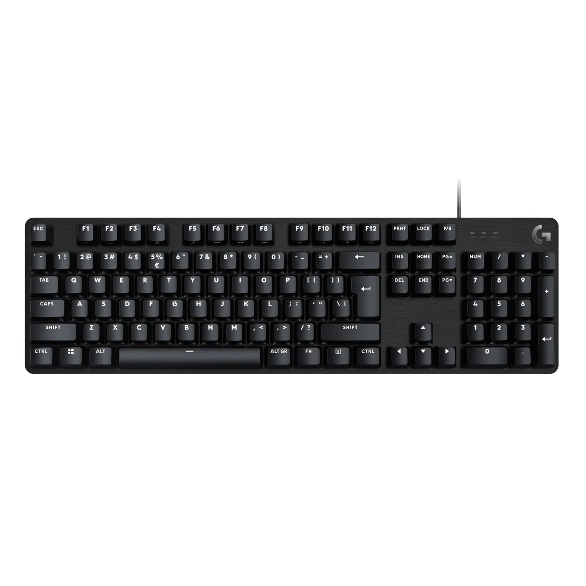 Logitech G G413 SE Tastiera Meccanica Gaming Full Size, Retroilluminata, Switch Meccanici Tattili, Anti-Ghosting, Alluminio Nero, Layout Italiano QWERTY