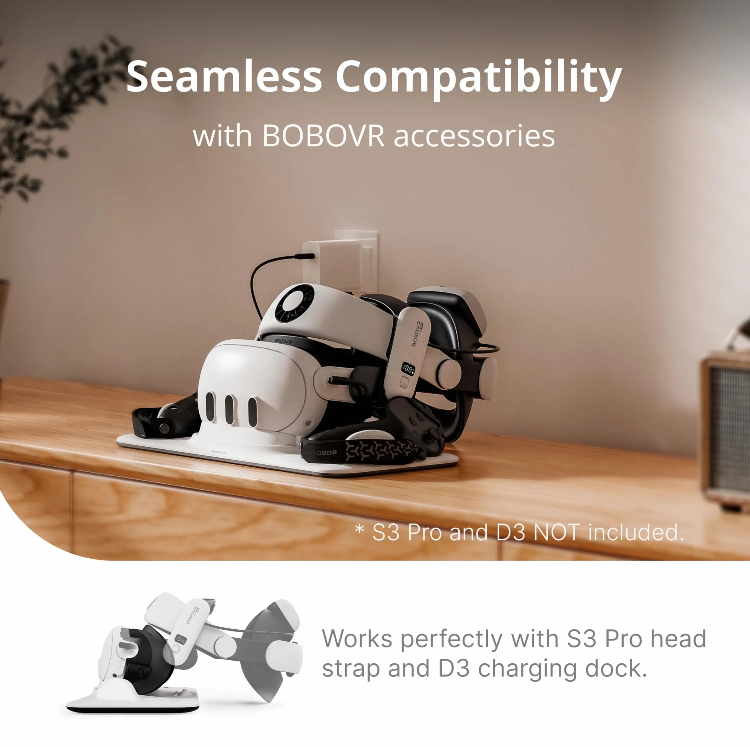 BOBOVR F3 Cover Pad Interfaccia Facciale Compatibile Meta Quest 3, Ventilazione 3 Canali, Campo Visivo Regolabile, Protezione Nasale Lycra