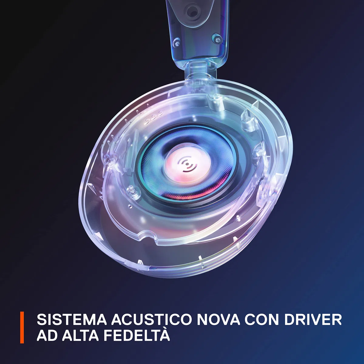 SteelSeries Arctis Nova 1 Cuffie Gaming Multisistema Driver Hi-Fi Audio Spaziale 360° Memory Foam PC PS5 PS4 Switch Xbox Nero