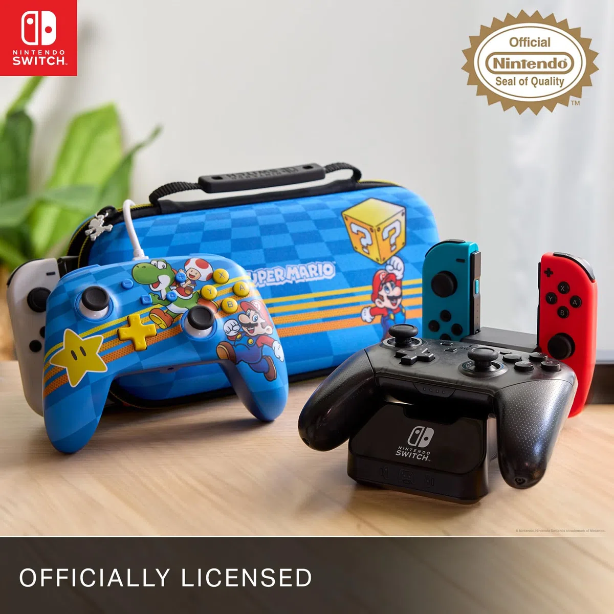 PowerA Controller senza fili Nintendo Switch - Yoshi Affamato