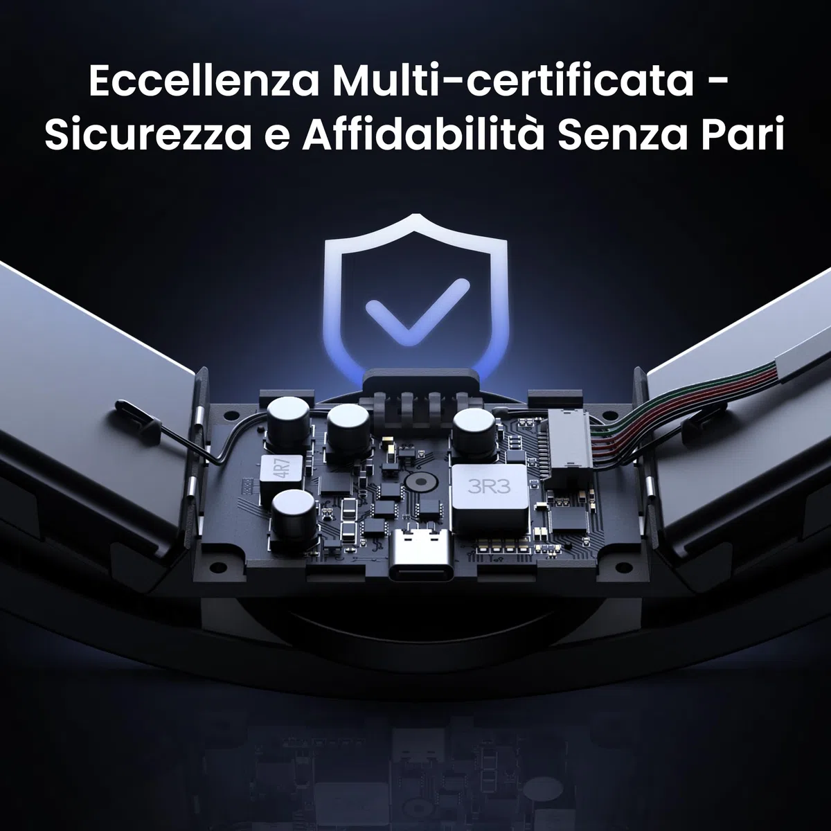 KIWI design K4 Duo Auricolare Cinturino con Batteria per Quest 3/3S Accessori VR Ricarica Rapida