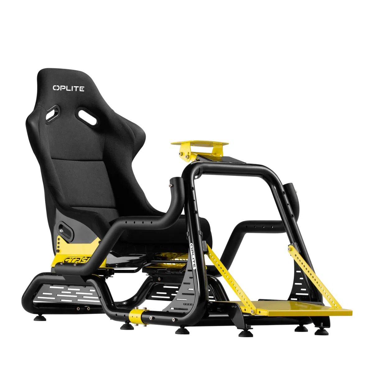 Oplite - Abitacolo GTR Racing Giallo - Sedile A Benna Per Simulatore Di Corse - Not Machine Specific
