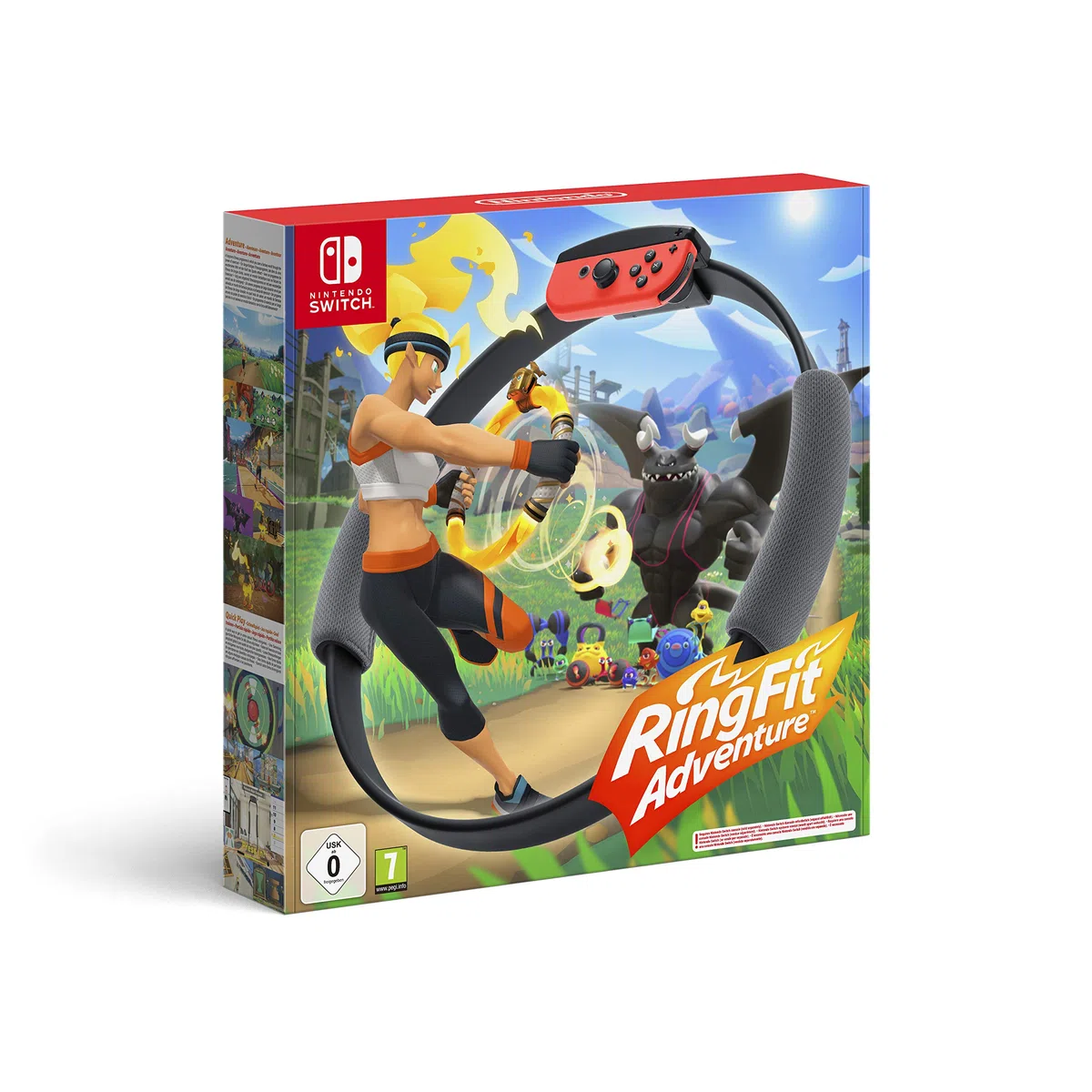 Ring Fit Adventure Videogioco Nintendo Ed. Italiana Versione su scheda