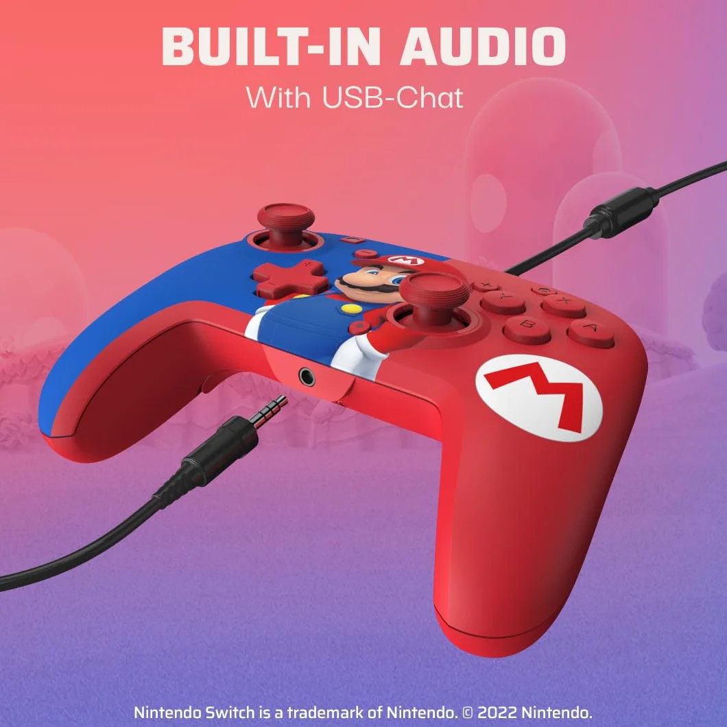 PDP Gaming Officially Licensed Mario Bundle for Nintendo Switch OLED & Lite