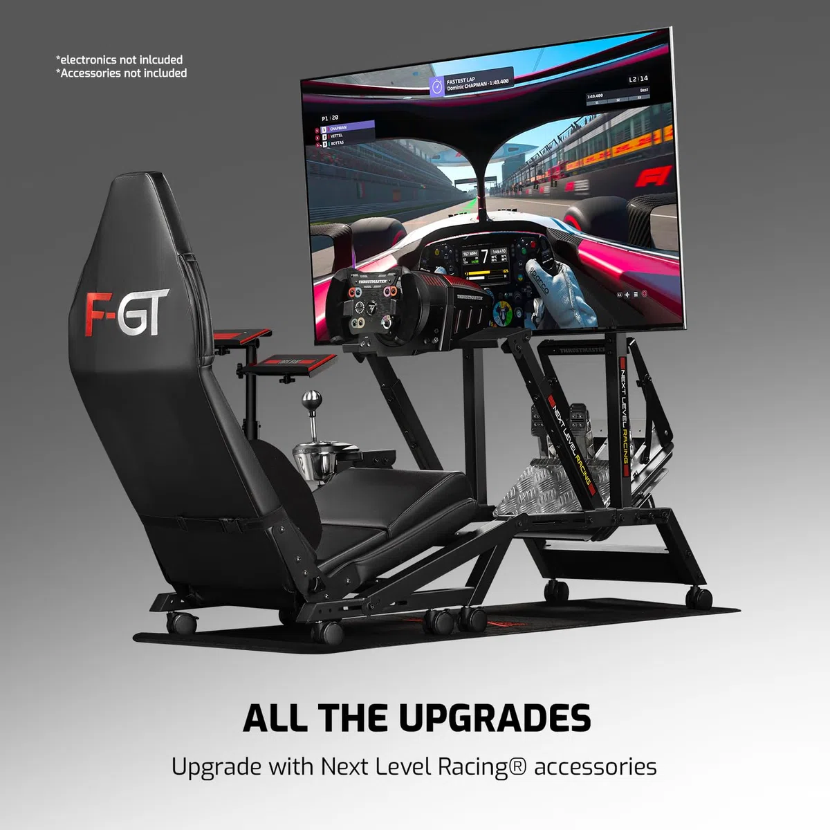 Next Level Racing F-GT Formula and GT Simulator Cockpit NLR-S010