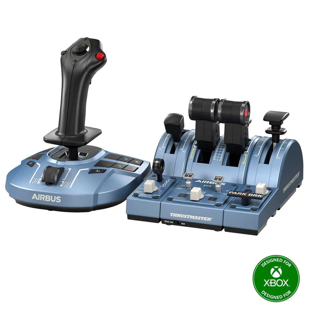 Thrustmaster TCA Captain Pack X Airbus Edition Xbox Series X|S PC Ambidestro