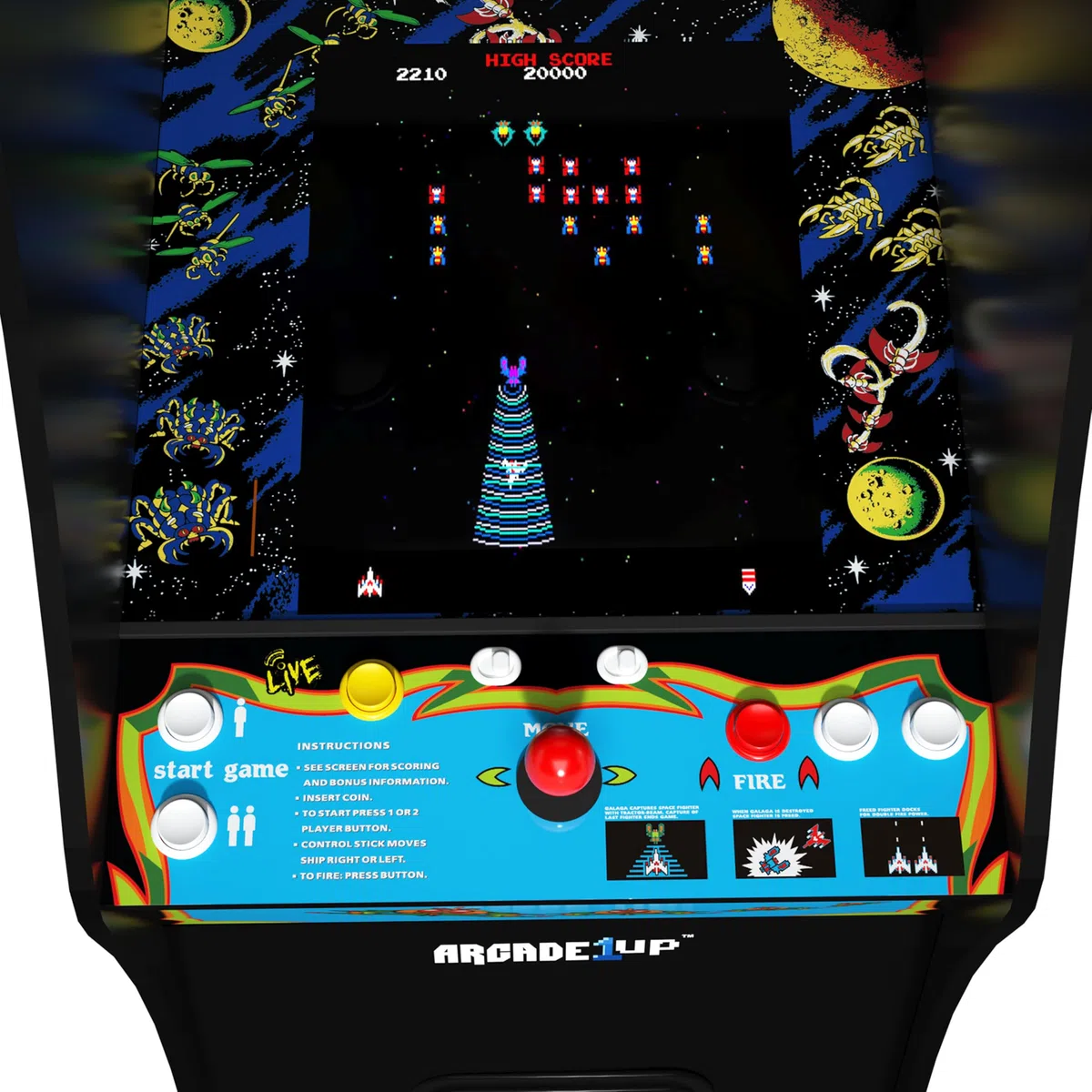 Arcade1Up GALAGA Deluxe Arcade Machine