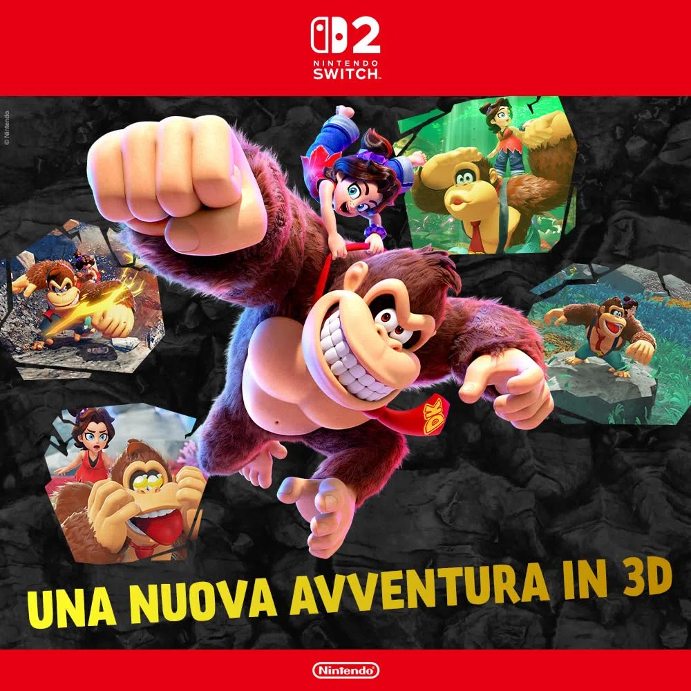 Donkey Kong Bananza Ed. Italiana Scheda