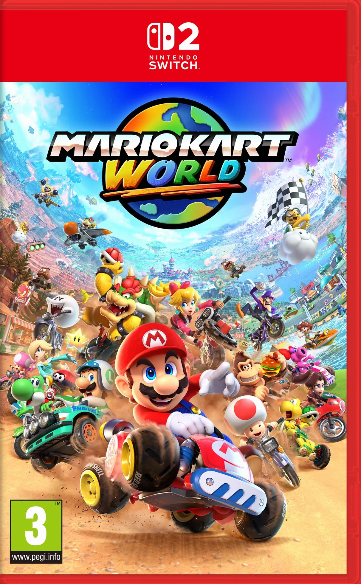 Mario Kart World Nintendo Switch 2 Ed. Italiana Scheda
