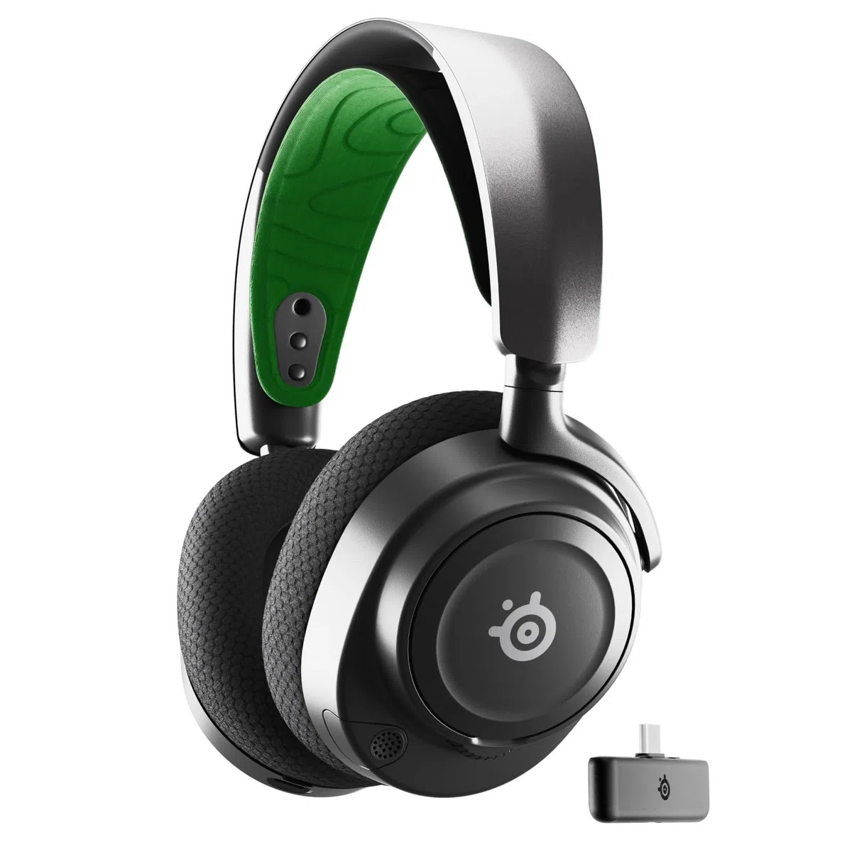 SteelSeries Arctis Nova 7X Cuffia da gaming wireless multipiattaforma 2.4GHz Bluetooth driver magnetici al neodimio batteria USB-C 38 ore ClearCast Gen2 AI PS5 PC VR Mobile