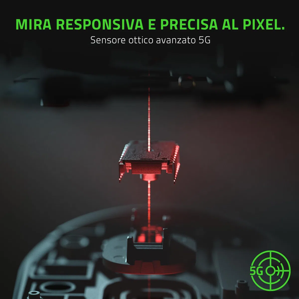 Razer Orochi V2 - Mouse da Gioco Wireless Mobile con Durata Della Batteria Fino a 950 Ore (Design leggero, Bluetooth, Interruttori Meccanici del Mouse di Seconda Generazione) Nero