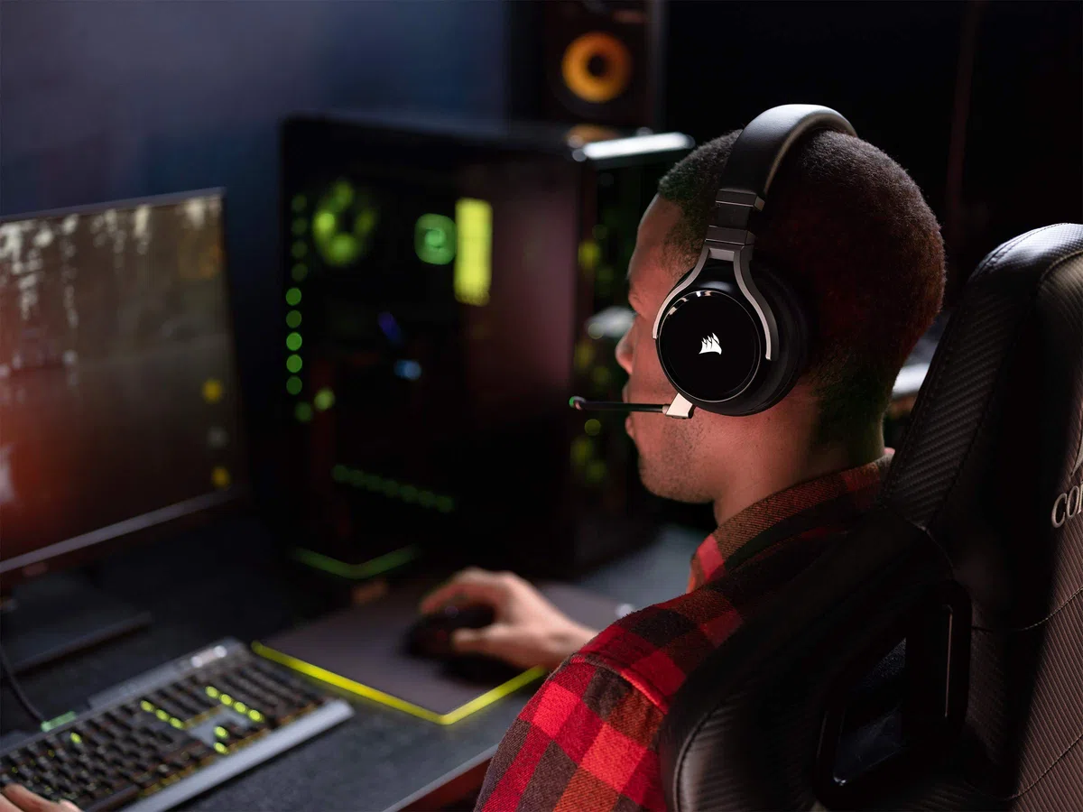Corsair Virtuoso RGB Wireless Alta Fedeltà Cuffia Gaming Nero