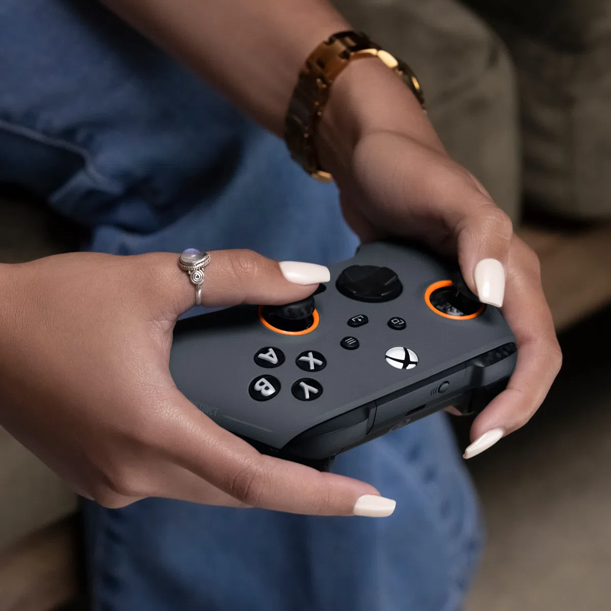 SCUF Instinct Pro Custom Wireless Performance Controller per Xbox Series X | S, Xbox One, PC e dispositivi mobili - Grigio acciaio