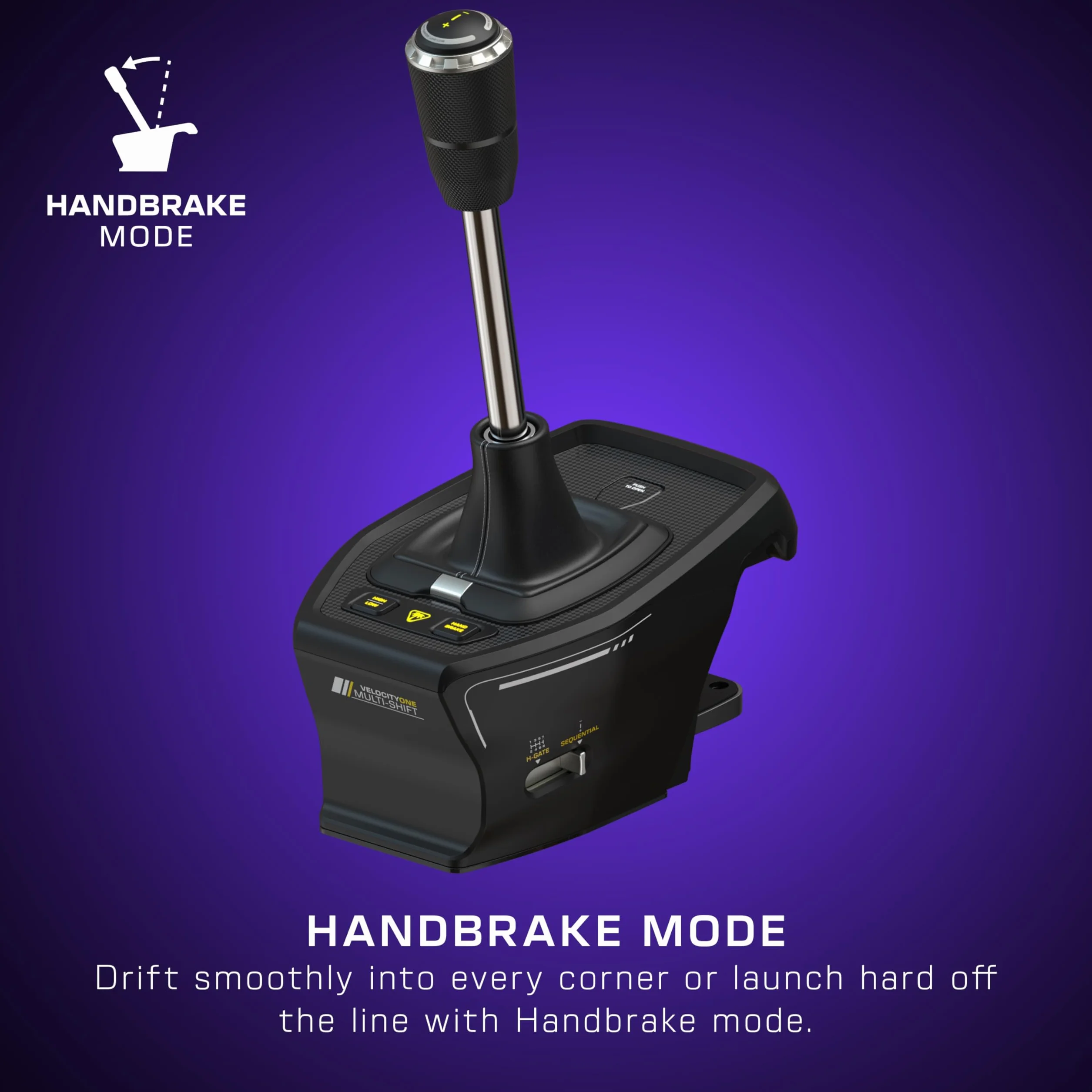 Turtle Beach VelocityOne Multi-Shift Commands del cambio e freno a mano universali per PC Xbox Series X|S Xbox One