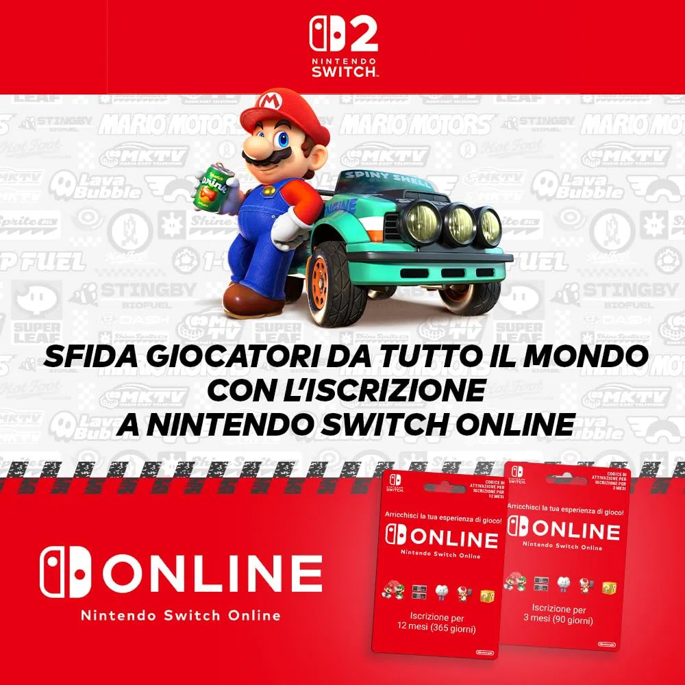 Mario Kart World Nintendo Switch 2 Ed. Italiana Scheda