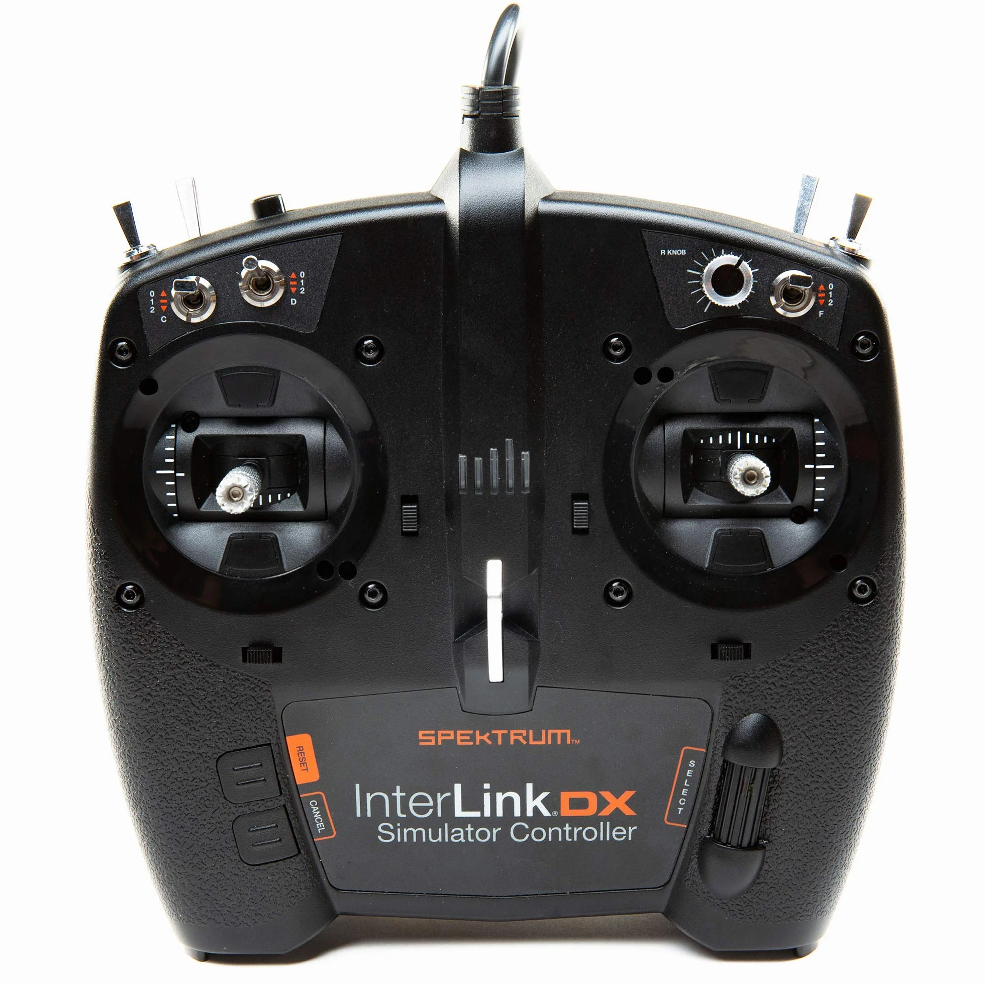Spektrum Interlink DX Simulator Controller con presa USB, SPMRFTX1, nero