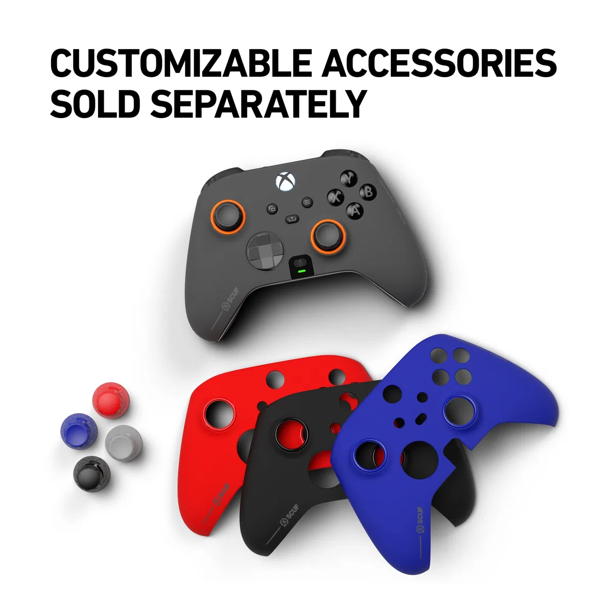 SCUF Instinct Pro Custom Wireless Performance Controller per Xbox Series X | S, Xbox One, PC e dispositivi mobili - Grigio acciaio