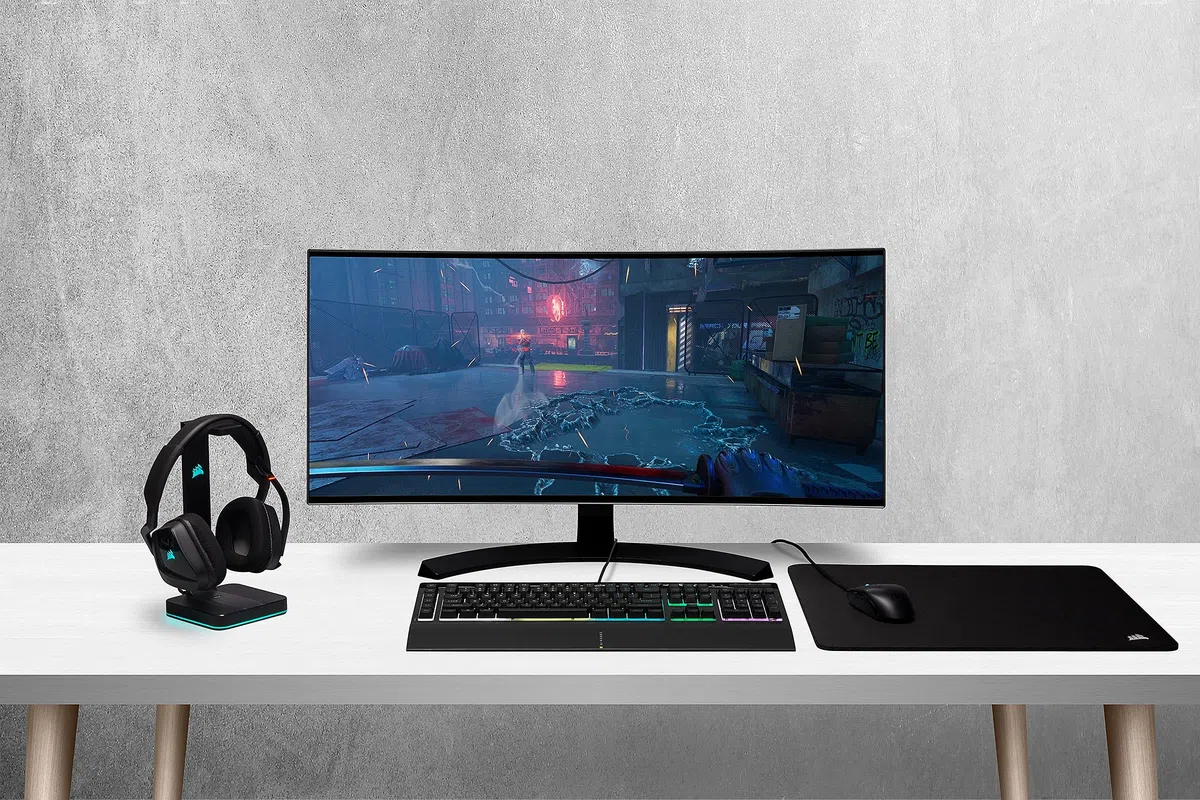 Corsair K55 RGB PRO Tastiera da Gioco Cablata a Membrana Nero