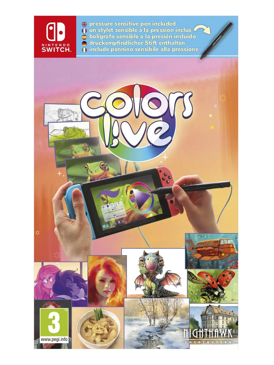 Colors Live Switch z pennino sensibile alla pressione