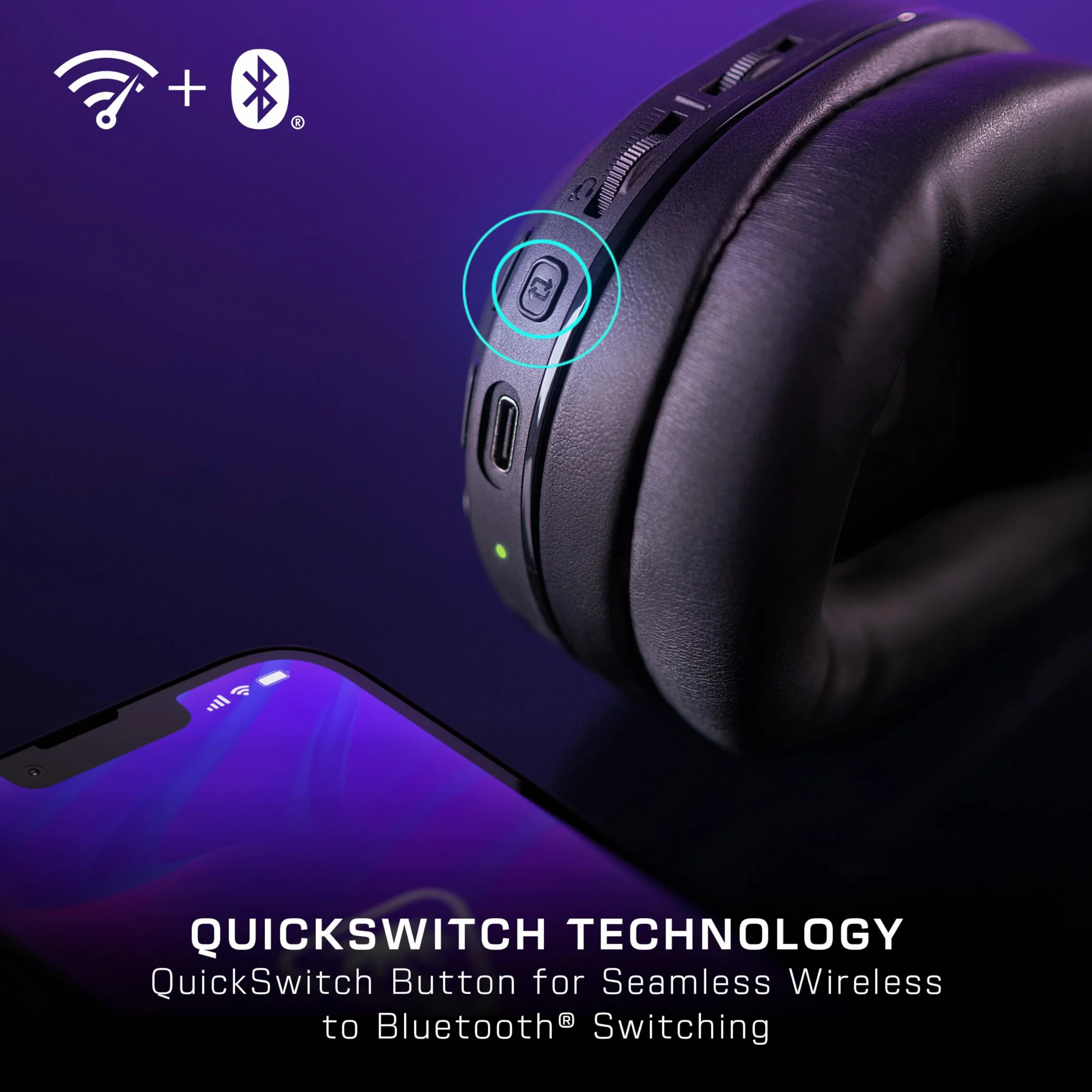 Turtle Beach Stealth 500 Cuffie wireless Xbox nere 40 ore batteria Bluetooth PC
