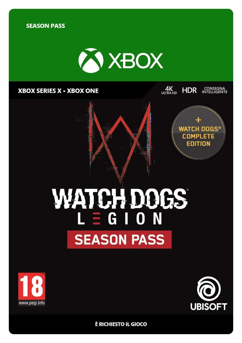 Watch Dogs Legion Season Pass | Xbox - Codice download