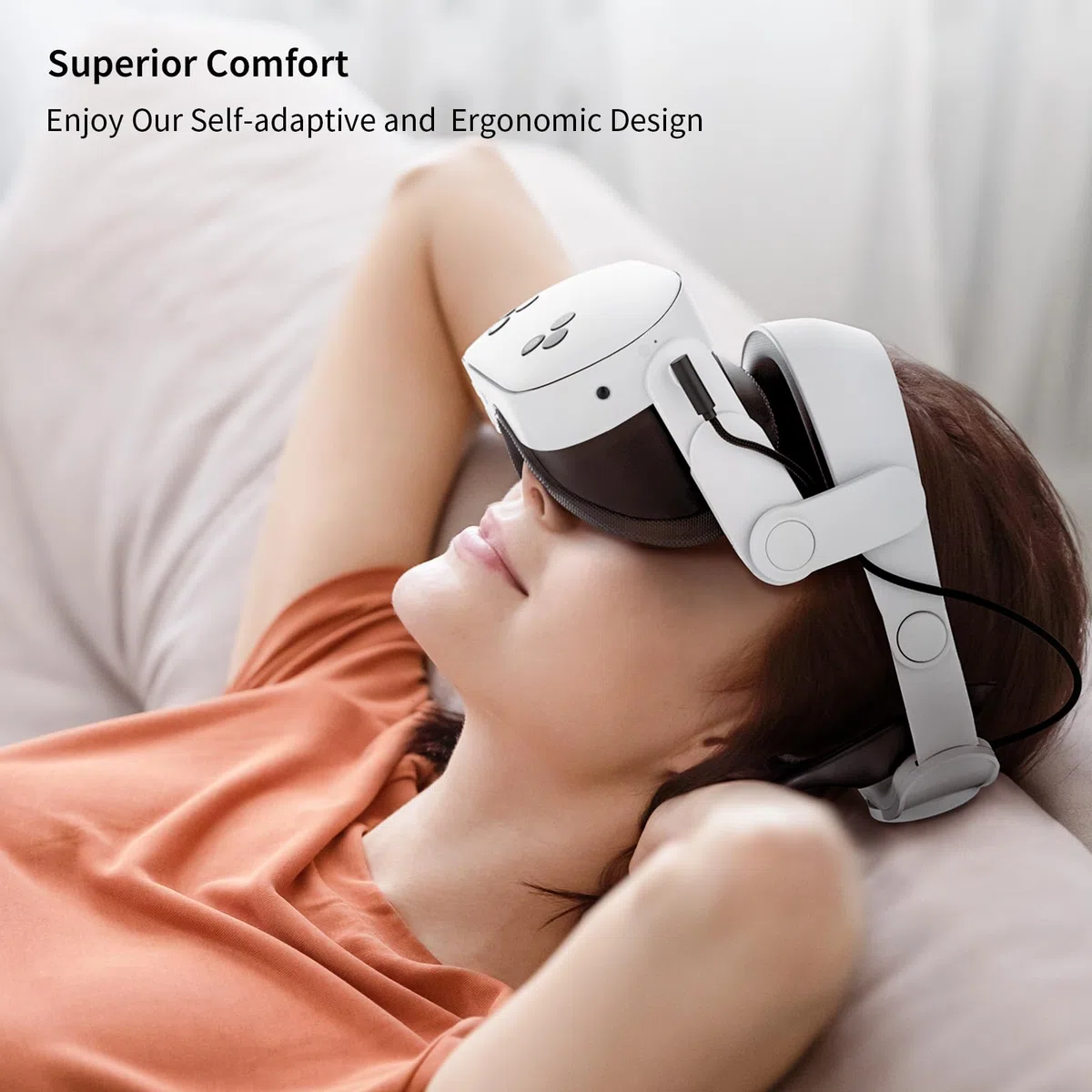 A3 Max Batteria Headstrap per Meta Quest 3s/3, ricarica rapida 20 W, 10.800 mAh