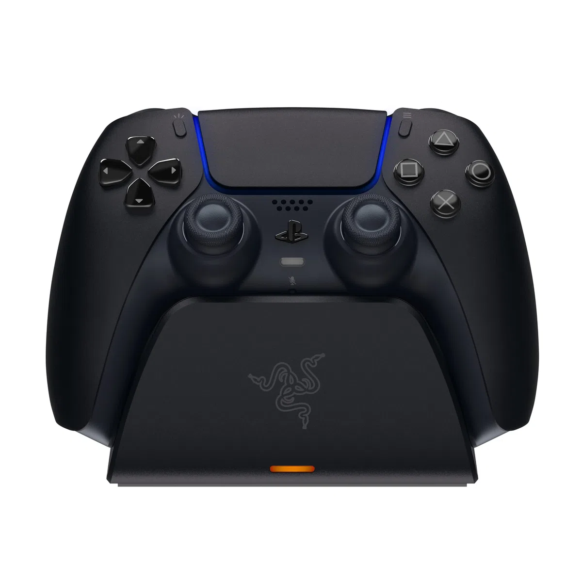 Razer Base di Ricarica Rapida Universale per PS5 - Caricabatterie Rapido per controller PS5 (Ricarica Rapida, Compatibilità Universale, Sistema a Contatto Magnetica) Midnight Black