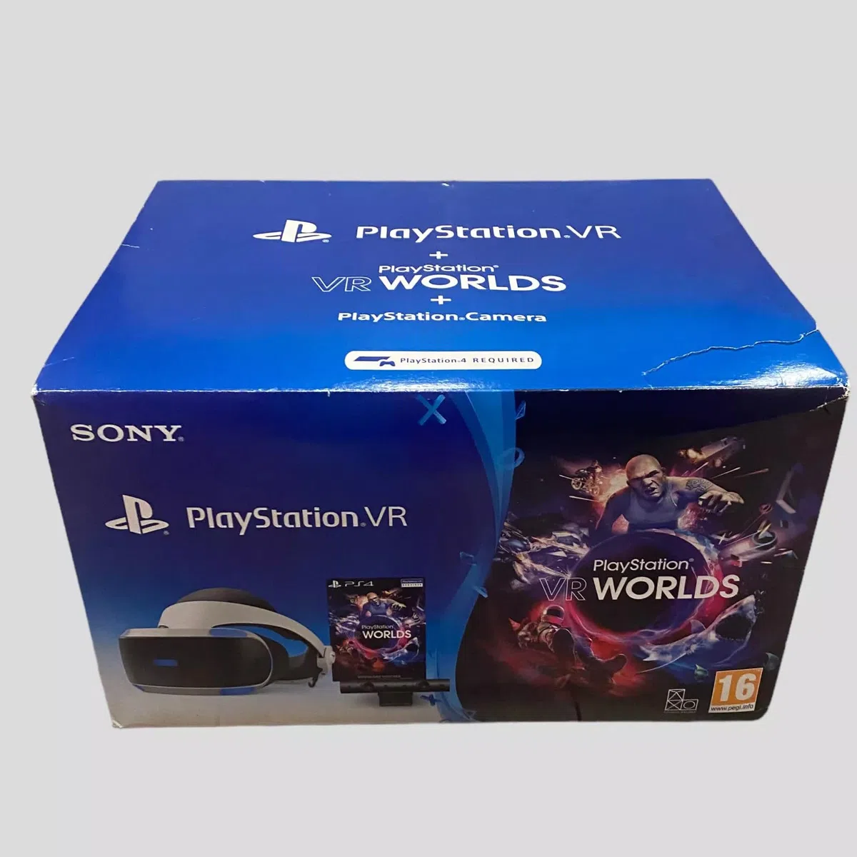 Playstation 4: Psvr + Camera + Vr Worlds [Bundle]
