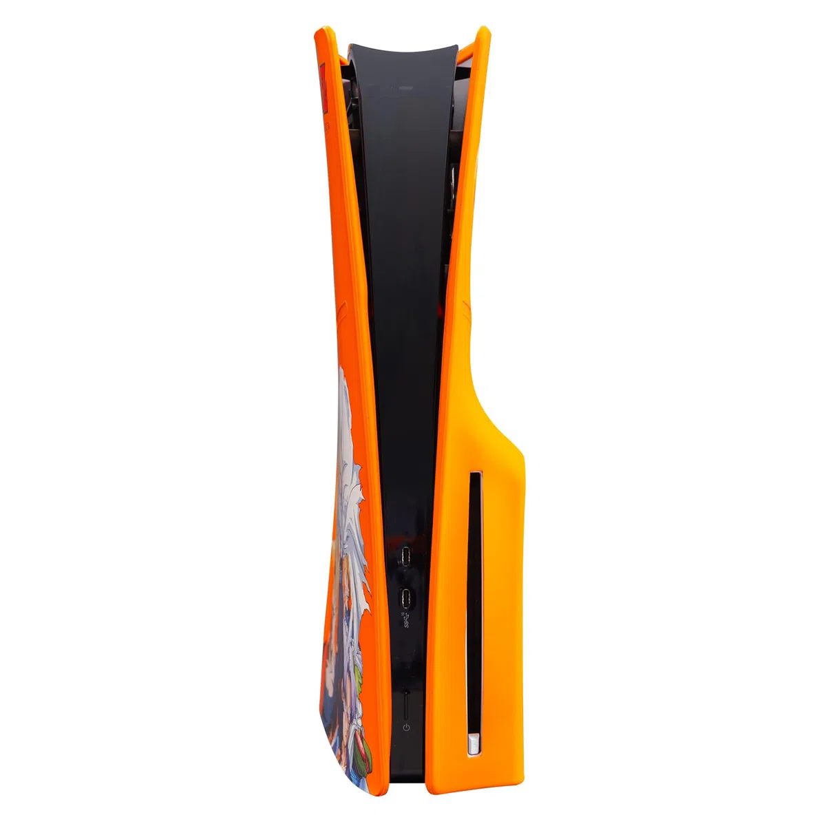 FRTEC – Custodia in silicone per console PS5, Disc Edition, antipolvere e antigraffio, doppia cover in silicone PS5, installazione semplice (Slim)
