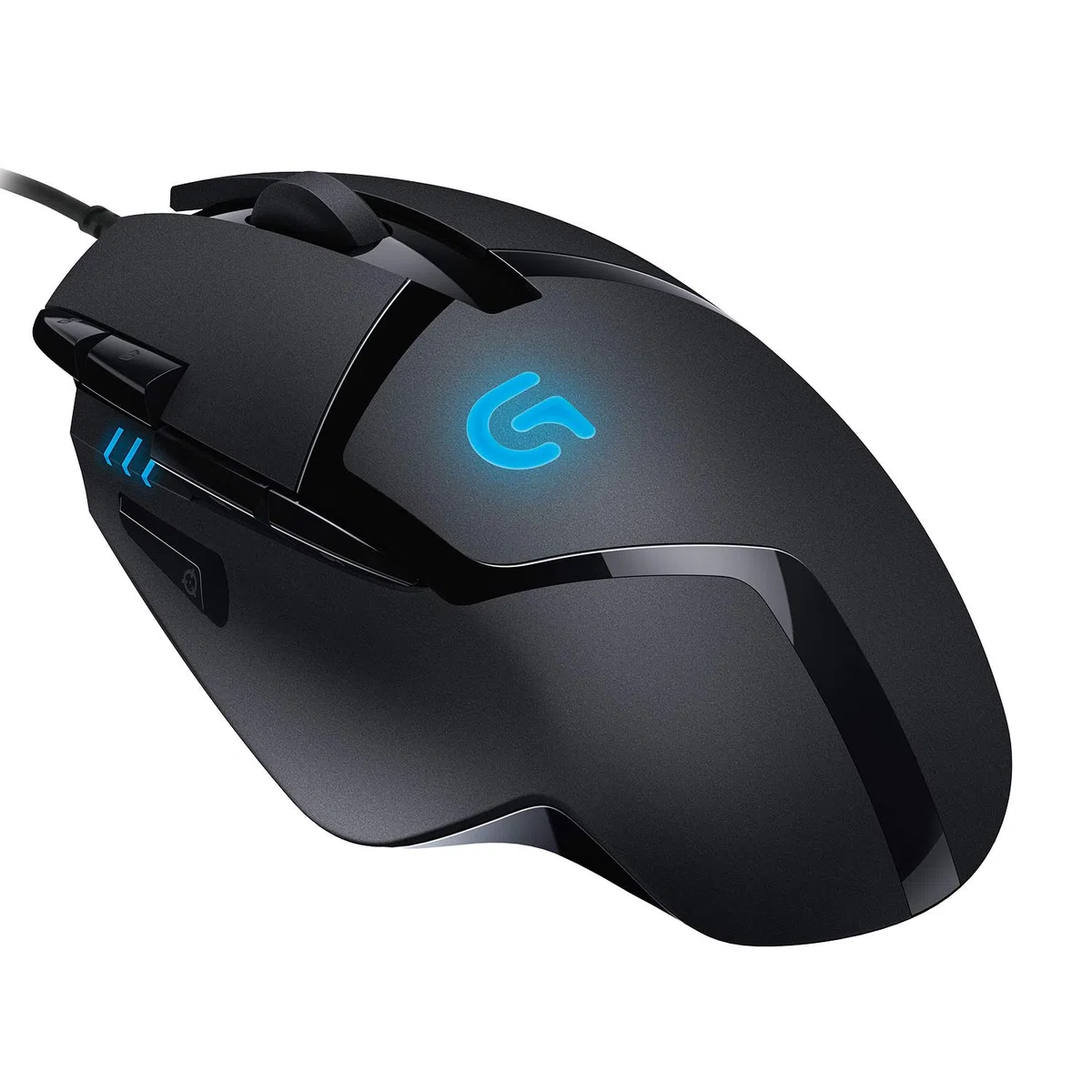 Logitech G G402 Hyperion Fury Gaming Mouse, 4000 DPI, 8 Programmable Buttons, Lightweight Design, PC/Mac, Nero