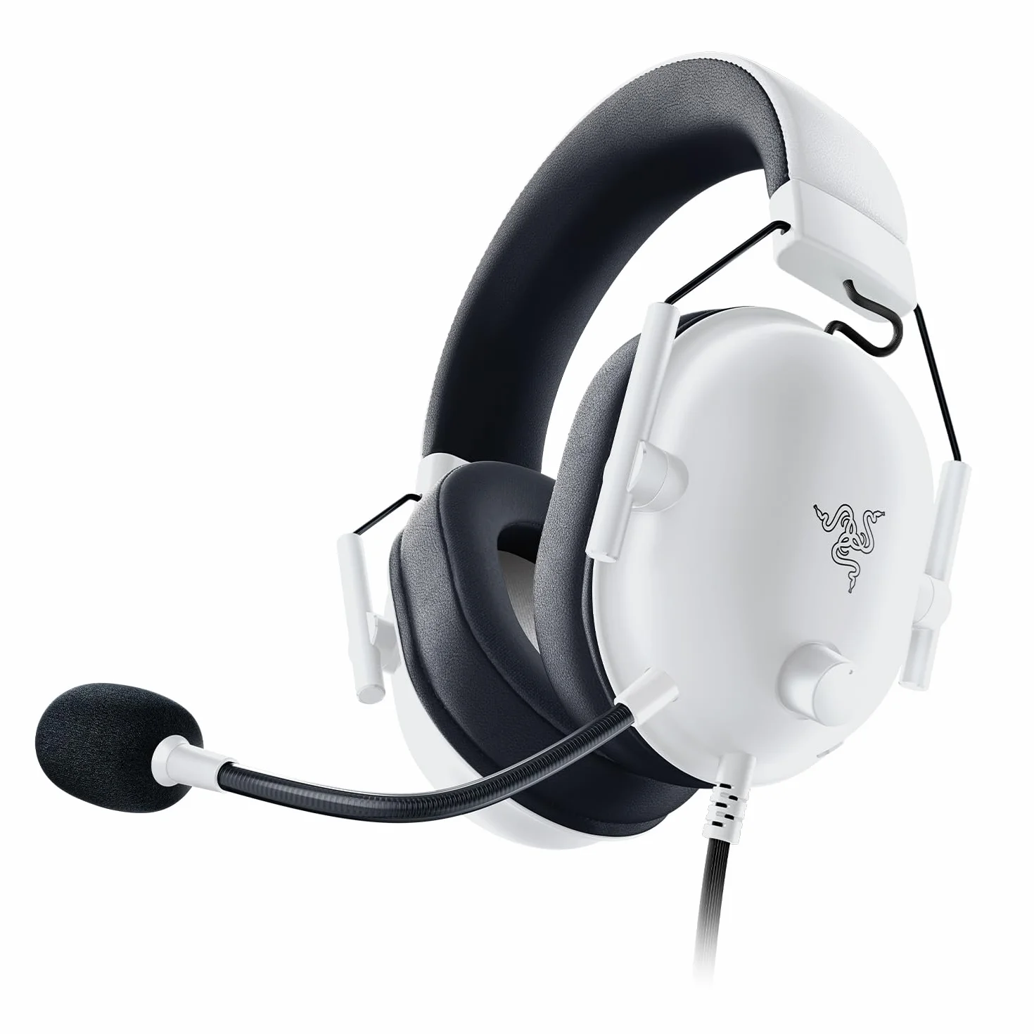 Razer BlackShark V2 X Cuffie da Gioco Esports Cablate Driver TriForce 50 mm Microfono HyperClear Audio Surround 7.1 Bianco