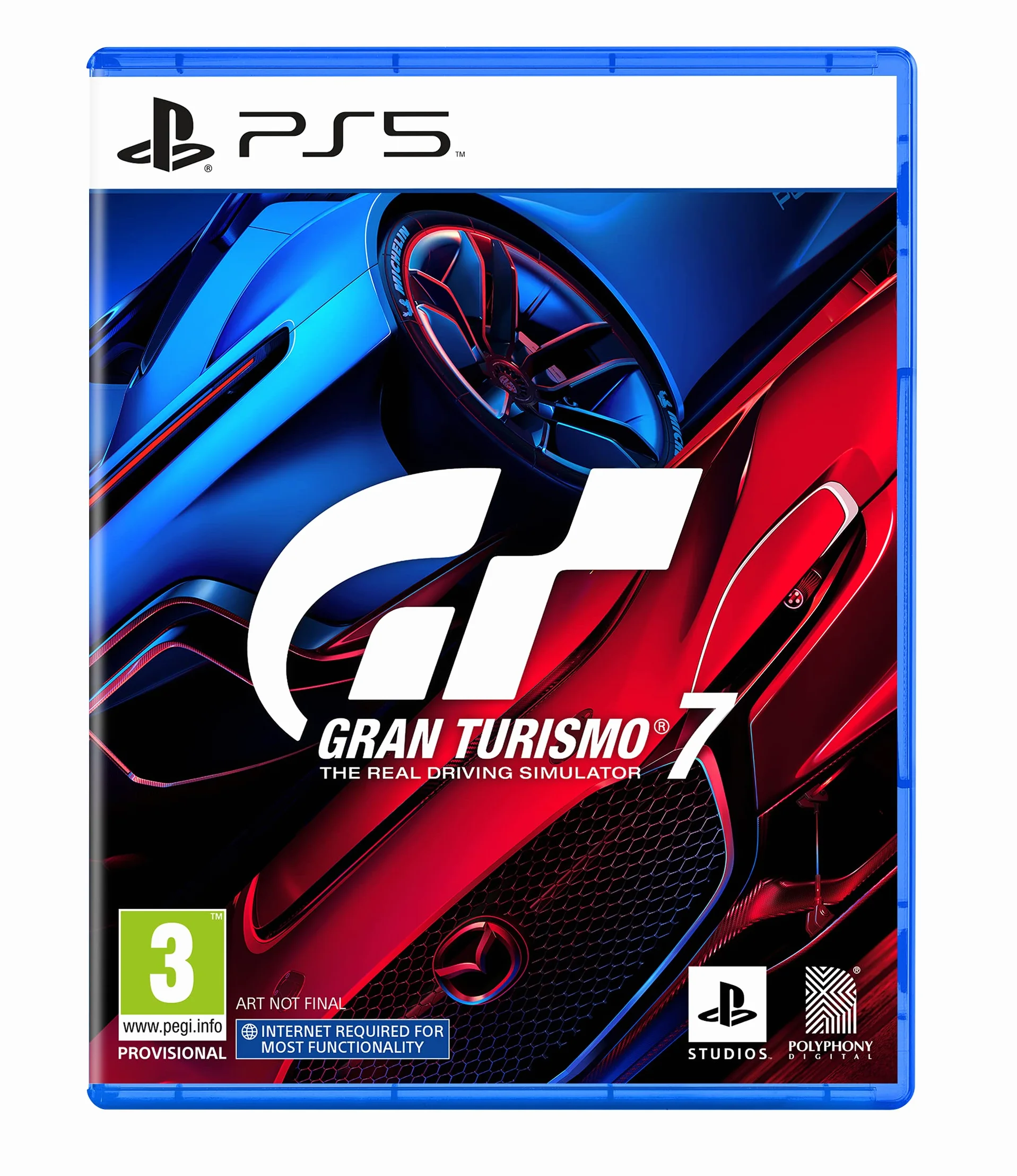 Sony Gran Turismo 7 PS5 Jeu de Course Édition Standard Version Physique CD Français PEGI 3