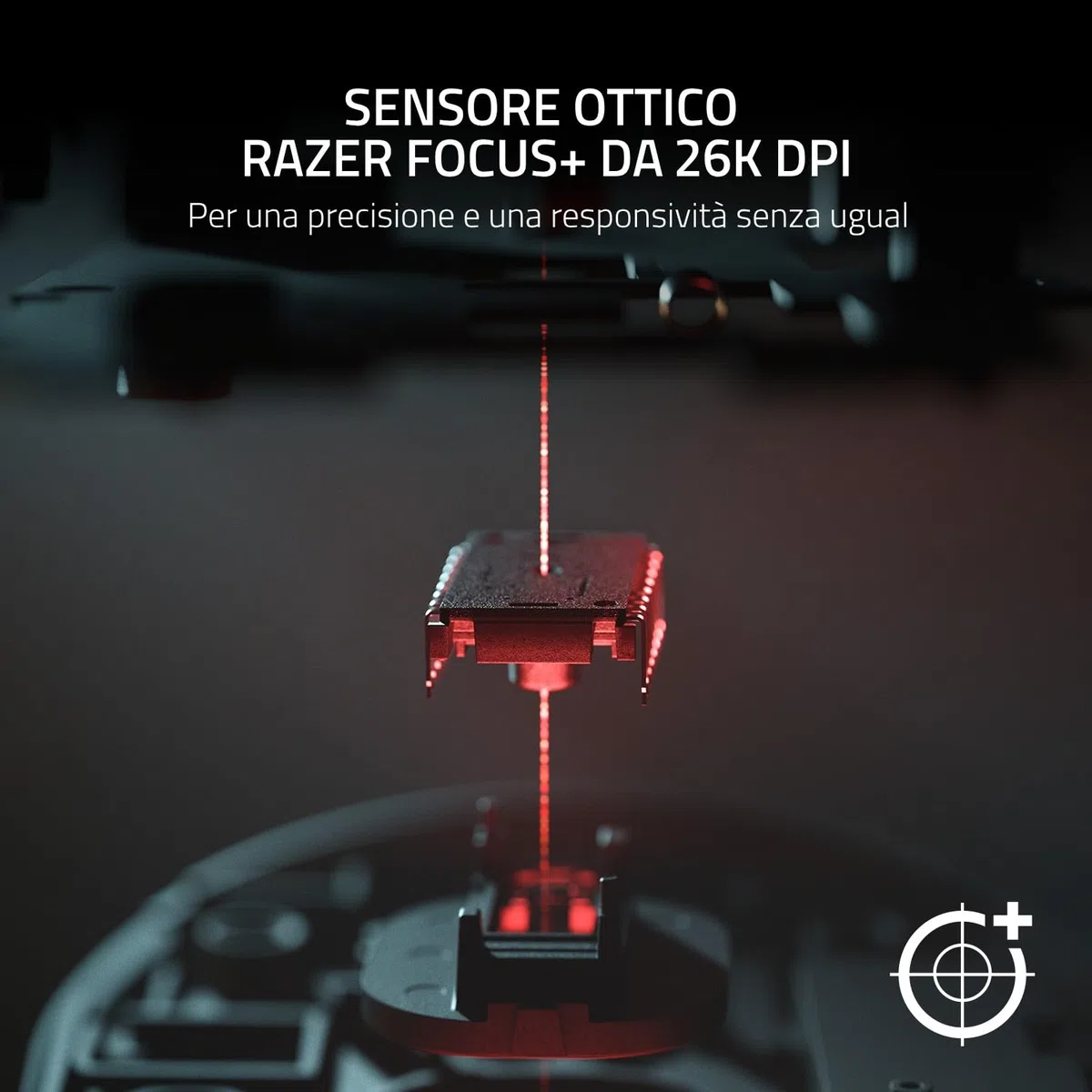 Razer Basilisk V3 Mouse da Gioco Cablato Personalizzabile 26K DPI Nero