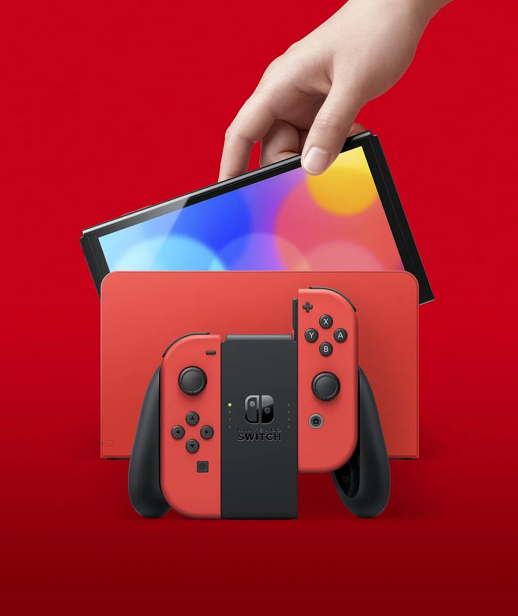 Nintendo Switch OLED edizione Speciale Mario (rossa)
