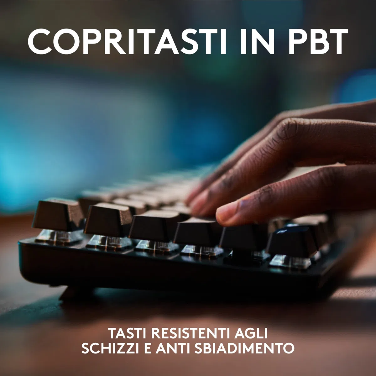 Logitech G G413 SE Tastiera Meccanica Gaming Full Size, Retroilluminata, Switch Meccanici Tattili, Anti-Ghosting, Alluminio Nero, Layout Italiano QWERTY