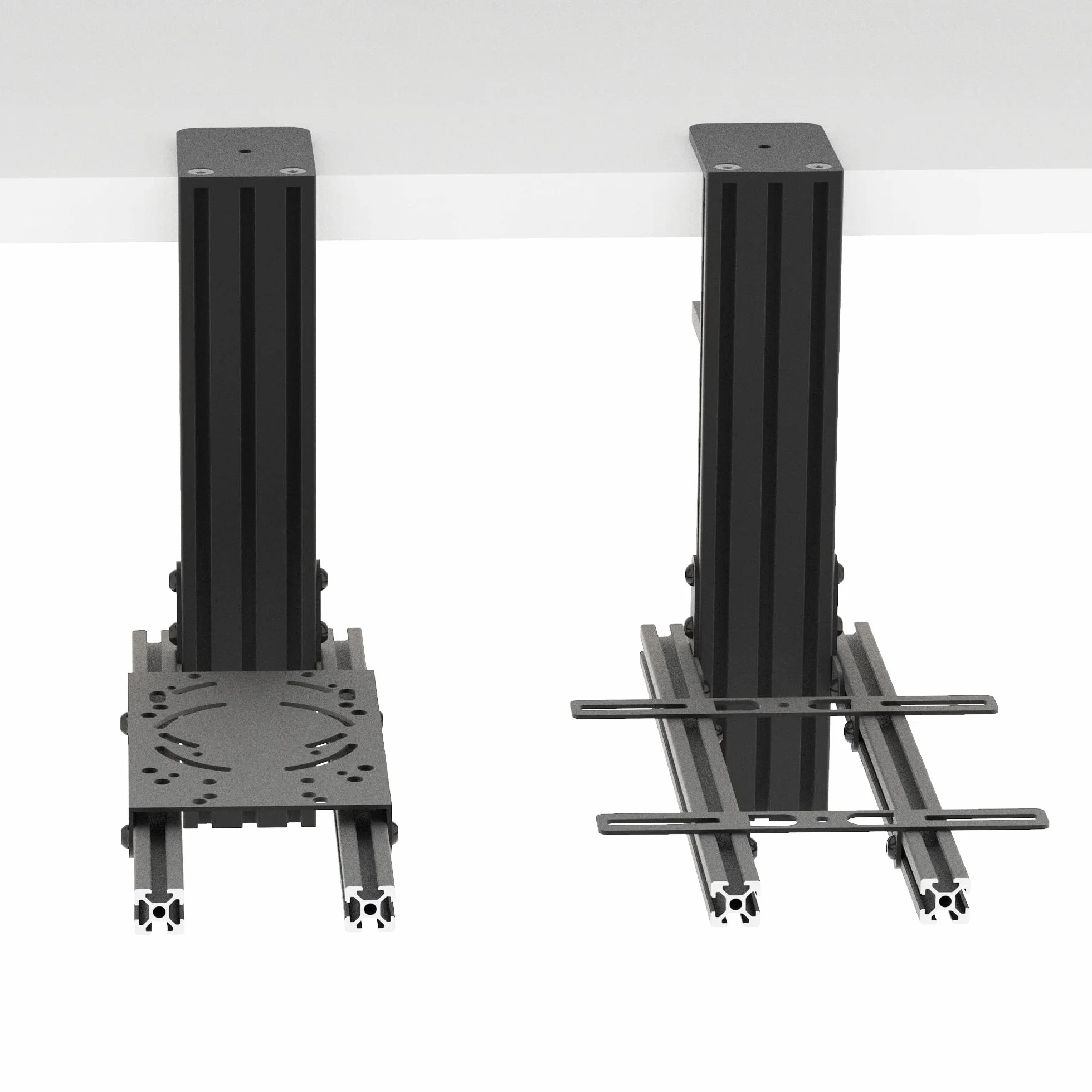 Hikig 2 Set Supporto da Scrivania per Joystick Volo, Logitech X52/X52 Pro/X56/X56 Rhino, Thrustmaster T-Flight Hotas/T.16000M Hotas/TCA Officer Pack, VKB Hotas