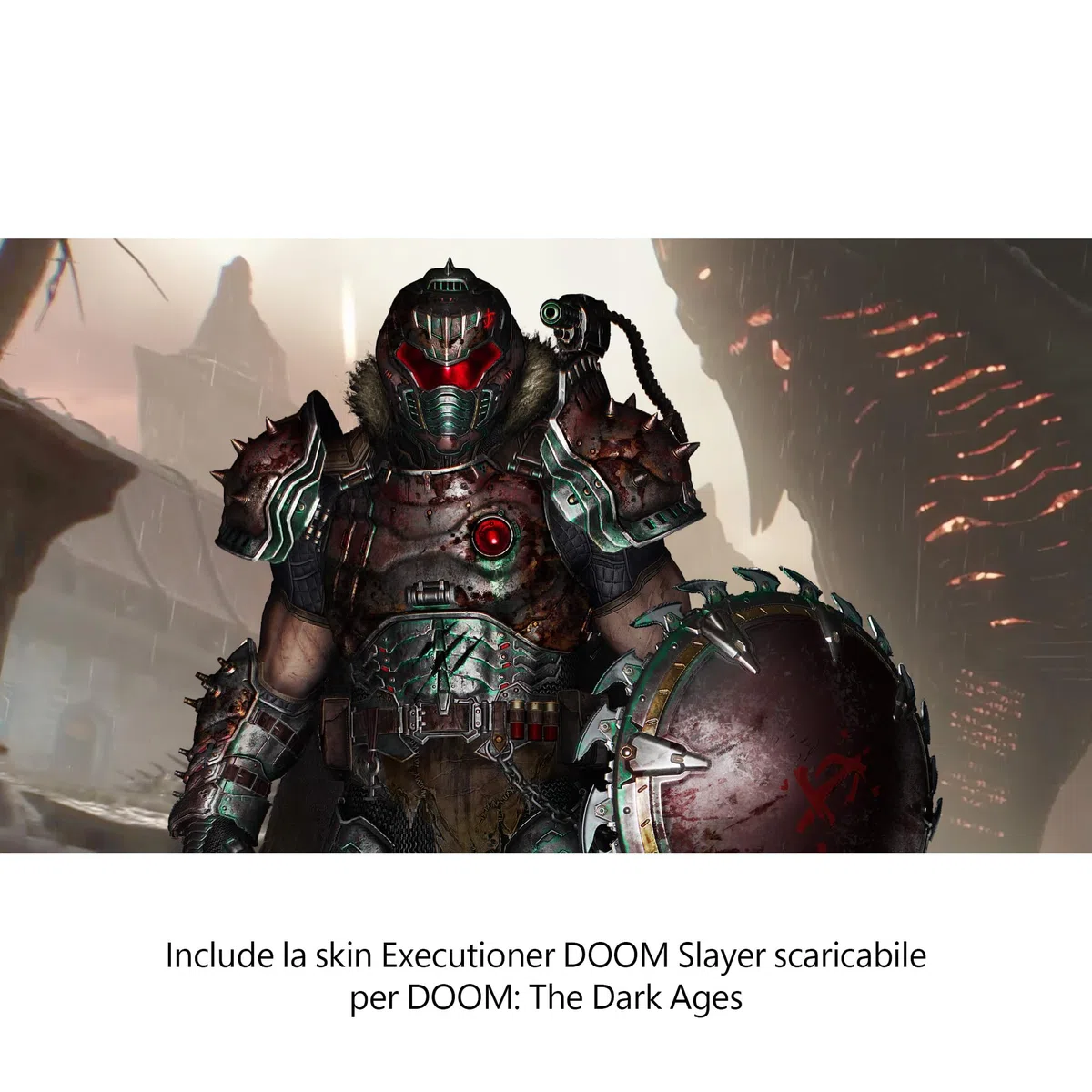 Xbox Controller Wireless edizione limitata - DOOM: The Dark Ages per Xbox Series X|S, Xbox Ones, PC e dispositivi abilitati per il Cloud
