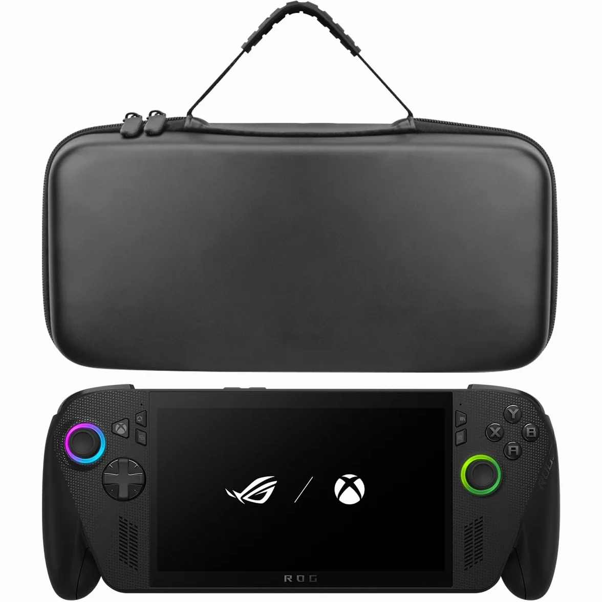 Miimall Custodia Protettiva per ROG Xbox Ally X, Cover Shockproof in Pelle PU, Nero