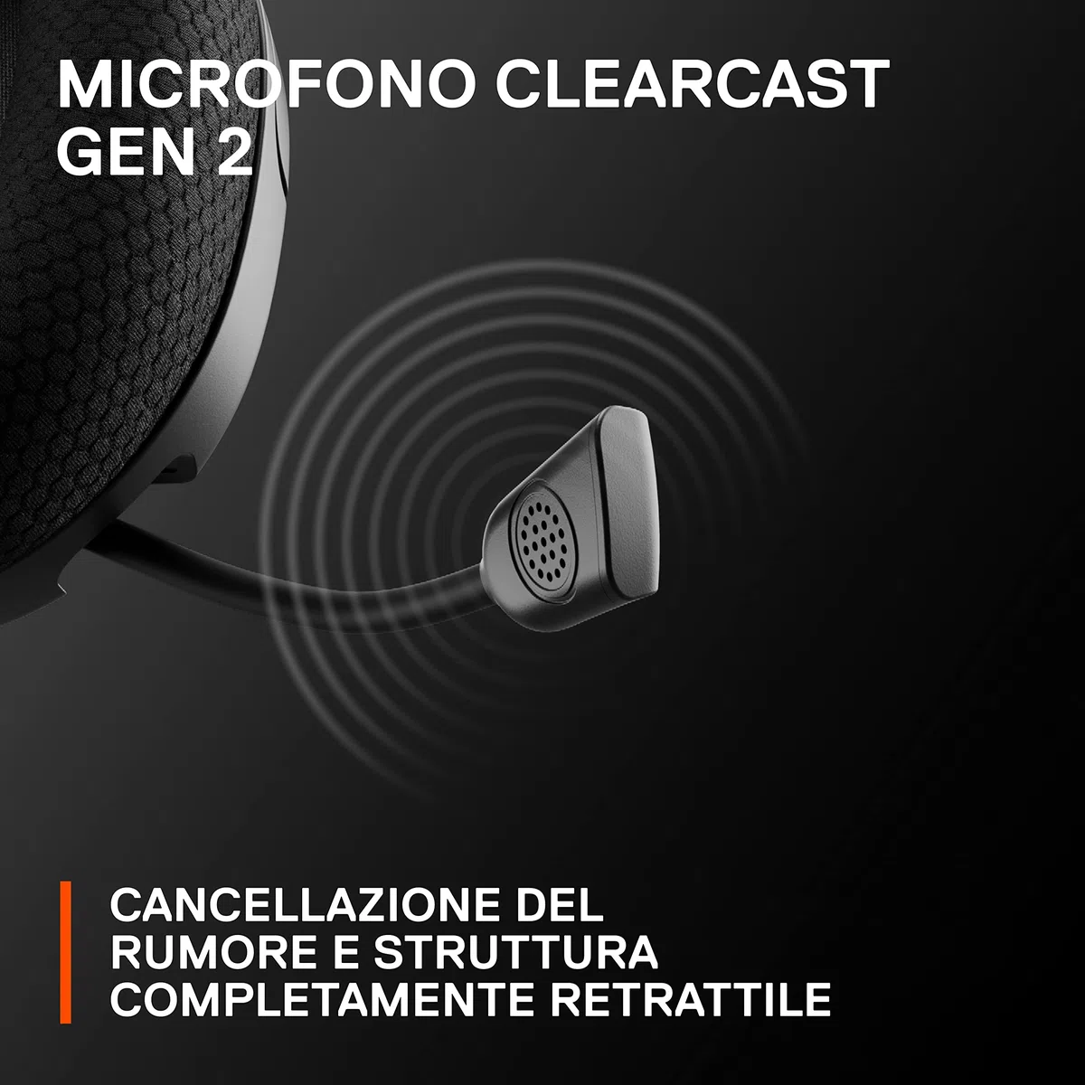 SteelSeries Arctis Nova 1 Cuffie Gaming Multisistema Driver Hi-Fi Audio Spaziale 360° Memory Foam PC PS5 PS4 Switch Xbox Nero