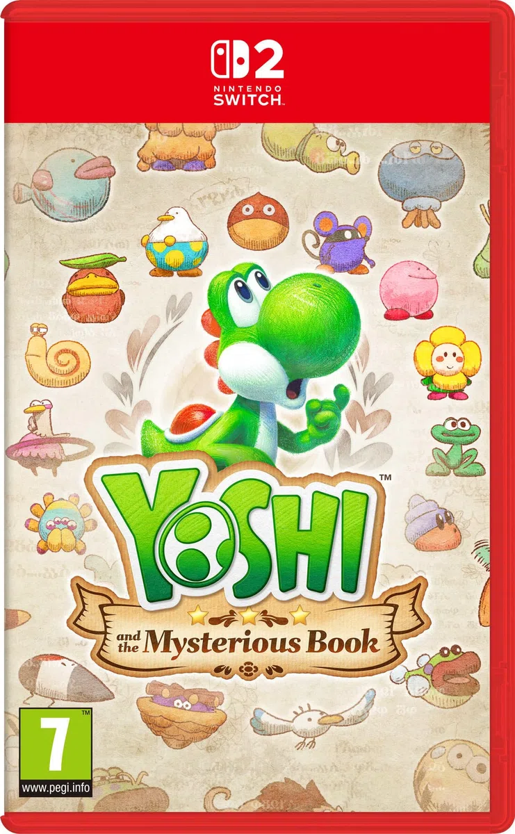 Yoshi and the Mysterious Book - Nintendo Switch 2 - Ed. Italiana - Versione su scheda